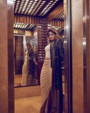 Dimple Hayati Sexy Pose inside an Elevator 01