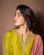 Enchanting Actress Dimple Hayathi in a Pink Lime Green Saree Photos 01 Enchanting Actress Dimple Hayathi in a Pink Lime Green Saree Photos 01