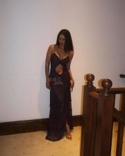 Glamorous Sonam Bajwa in a Black Front Cut Out Dress showing Navel and Cleavage Pictures 03 Glamorous Sonam Bajwa in a Black Front Cut Out Dress showing Navel and Cleavage Pictures 03
