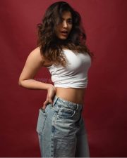 Gorgeous Ketika Sharma in a White Tank Top Photos 03 Gorgeous Ketika Sharma in a White Tank Top Photos 03