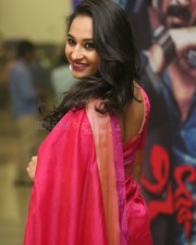 Gorgeous Pooja Ramachandran in Red Saree Photos 08