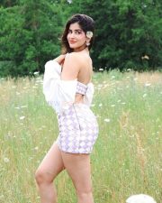 Hot and Sexy Sakshi Malik in a Lilac Off Shoulder Top with a Mini Skirt Photos 04 Hot and Sexy Sakshi Malik in a Lilac Off Shoulder Top with a Mini Skirt Photos 04