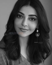 Kajal Aggarwal Black and White Photoshoot Stills 03