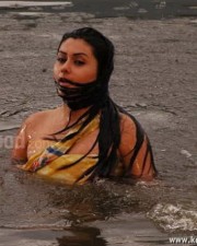 Namitha Hot Topless Stills 03