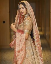 Punjabi Beauty Sonam Bajwa In a Golden Bridal Gown at Bombay Times Fashion Week Photos 01 Punjabi Beauty Sonam Bajwa In a Golden Bridal Gown at Bombay Times Fashion Week Photos 01