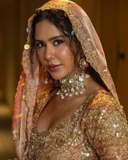 Punjabi Beauty Sonam Bajwa In a Golden Bridal Gown at Bombay Times Fashion Week Photos 06 Punjabi Beauty Sonam Bajwa In a Golden Bridal Gown at Bombay Times Fashion Week Photos 06