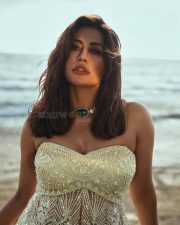 Sexy Chitrangada Singh in a Green Embroidered Strapless Peplum Top with a Sweetheart Neckline and Matching Sharara Photos 03 Sexy Chitrangada Singh in a Green Embroidered Strapless Peplum Top with a Sweetheart Neckline and Matching Sharara Photos 03