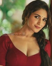 Sexy Ruhani Sharma in a Red Dress Photos 02