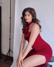 Sexy Sakshi Malik in a Red Bodycon Dress Pictures 03 Sexy Sakshi Malik in a Red Bodycon Dress Pictures 03