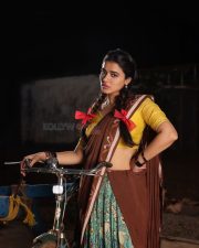 Sexy Village Beauty Ketika Sharma in a Yellow Blouse Brown Half Saree and Green Skirt Photos 06 Sexy Village Beauty Ketika Sharma in a Yellow Blouse Brown Half Saree and Green Skirt Photos 06