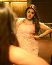 Stunning Ketika Sharma in a Blush Pink Saree Photos 07