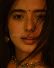 Stunning Ketika Sharma in a Blush Pink Saree Photos 08