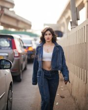 Stylish Actress Sakshi Malik in a Blue Denim Jacket Photos 02 Stylish Actress Sakshi Malik in a Blue Denim Jacket Photos 02