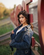 Stylish Actress Sakshi Malik in a Blue Denim Jacket Photos 03 Stylish Actress Sakshi Malik in a Blue Denim Jacket Photos 03