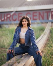 Stylish Actress Sakshi Malik in a Blue Denim Jacket Photos 04 Stylish Actress Sakshi Malik in a Blue Denim Jacket Photos 04