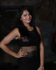 Actress Ashwini Sexy In Black Dress Photoshoot Stills 08