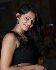 Actress Ashwini Sexy In Black Dress Photoshoot Stills 09