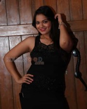 Actress Ashwini Sexy In Black Dress Photoshoot Stills 23
