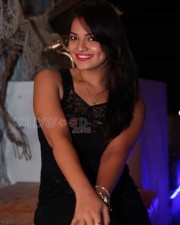 Actress Ashwini Sexy In Black Dress Photoshoot Stills 28