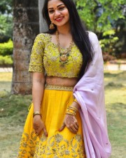 Actress Ashwini Sree at Miss Janaki Movie Launch Pictures 53
