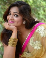 Actress Aswini Hot Saree Cleavage Pictures 01