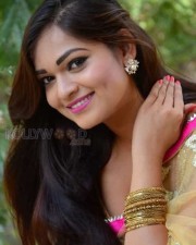 Actress Aswini Hot Saree Cleavage Pictures 11