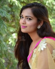 Actress Aswini Hot Saree Cleavage Pictures 13
