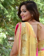 Actress Aswini Hot Saree Cleavage Pictures 21