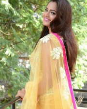 Actress Aswini Hot Saree Cleavage Pictures 37