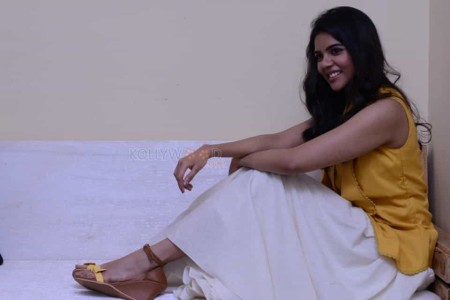 Actress Kalyani Priyadarshan At Ranarangam Interview Photos 01