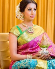Actress Sanjjanaa Akshaya Tritiya Saree Photos 04