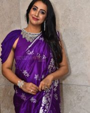 Actress Sanjjanaa Galrani at Amaravathiki Aahwanam Movie Pre Release Event Stills 06