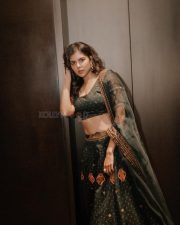 Beautiful Kalyani Priyadarshan in a Green Lehenga Photos 03 Beautiful Kalyani Priyadarshan in a Green Lehenga Photos 03
