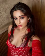 One Two Cha Cha Cha Actress Nyra Banerjee in a Red Lace Mini Dress Pictures 01 One Two Cha Cha Cha Actress Nyra Banerjee in a Red Lace Mini Dress Pictures 01