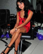 Sanjana Sexy In Red Pictures 04