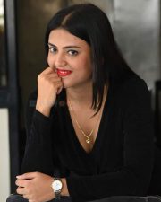 Actress Bhawna Choudhary at Software Blues Movie Press Meet Pictures 26