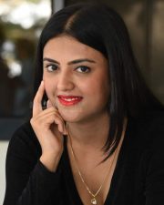 Actress Bhawna Choudhary at Software Blues Movie Press Meet Pictures 27