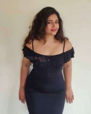 Actress Poonam Bajwa Black Dress Photoshoot Pictures 03