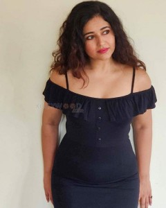Actress Poonam Bajwa Black Dress Photoshoot Pictures 04