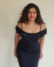 Actress Poonam Bajwa Black Dress Photoshoot Pictures 05