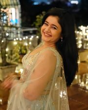 Big Beauty Poonam Bajwa Cleavage in a Light Blue Lehenga with a Matching Embroidered Sleeveless Blouse Photos 02 Big Beauty Poonam Bajwa Cleavage in a Light Blue Lehenga with a Matching Embroidered Sleeveless Blouse Photos 02