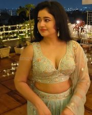 Big Beauty Poonam Bajwa Cleavage in a Light Blue Lehenga with a Matching Embroidered Sleeveless Blouse Photos 03 Big Beauty Poonam Bajwa Cleavage in a Light Blue Lehenga with a Matching Embroidered Sleeveless Blouse Photos 03