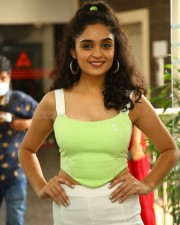 Heroine Kashish Khan at Anubhavinchu Raja Movie Pre Release Event Photos 19