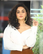 Kashish Khan at Anubhavinchu Raja Movie Interview Stills 27