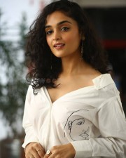 Kashish Khan at Anubhavinchu Raja Movie Interview Stills 42
