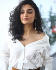 Kashish Khan at Anubhavinchu Raja Movie Interview Stills 45