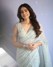 Actress Aakanksha Singh at Shashtipoorthi Movie Glimpse Launch Photos 38