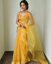 Actress Aakanksha Singh at Shashtipoorthi Movie Interview Pictures 18