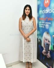 Actress Chandini Chowdary At Redmi 6 Mobile Offline Launch Photos 05