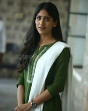 Actress Chandini Chowdary at Gaalivaana Movie Location Photos 11